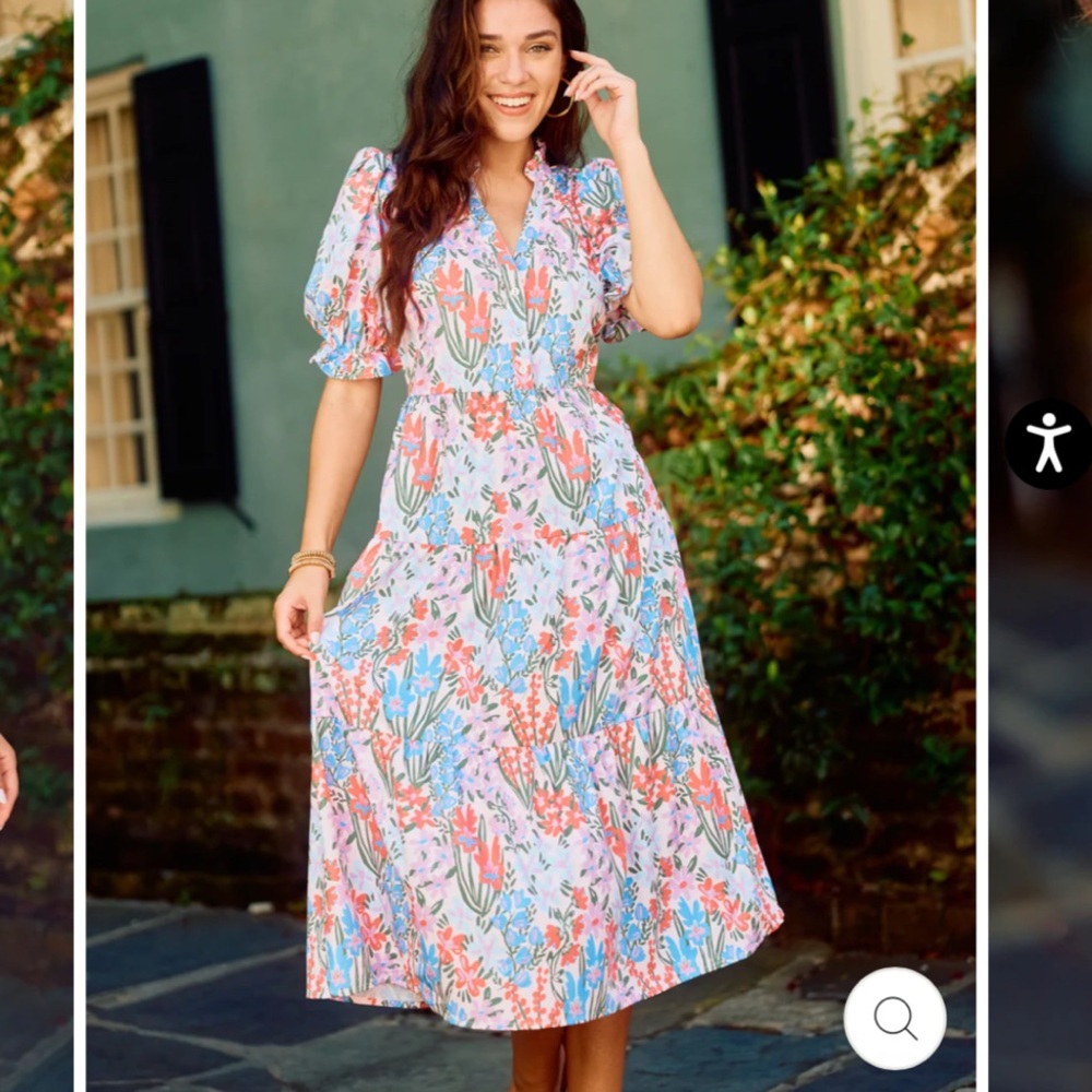 Mary Square Evie Midi Dress